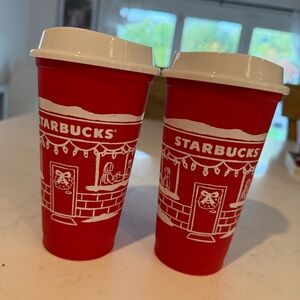 Starbucks Red Holiday Cups - 2025